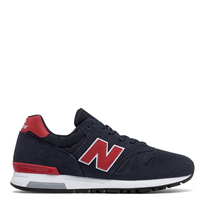 New Balance Men's Navy/Red 565 Trainers