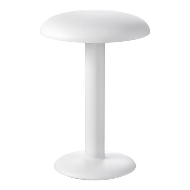 Flos Gustave Portable Table Lamp, Matte White