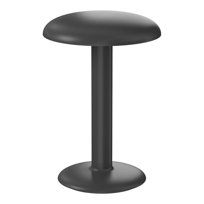 Flos Gustave Portable Table Lamp, Smooth Black