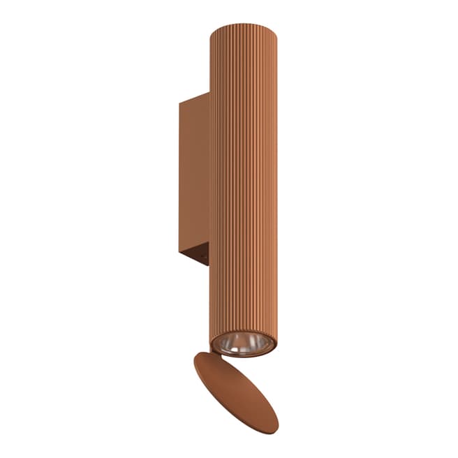 Flos Flauta H225 Riga Wall Light, Anodized Copper