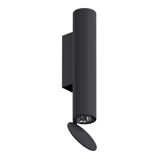 Flos Flauta H225 Riga Wall Light, Black