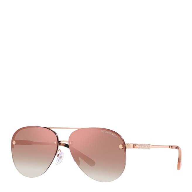 Michael Kors Rose Gold East Side Sunglasses 59mm