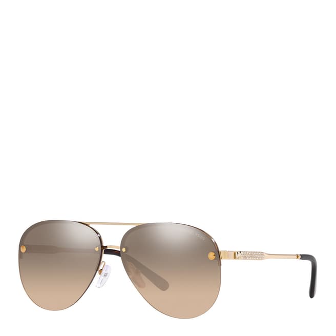 Michael Kors Light Gold East Side Sunglasses 59mm