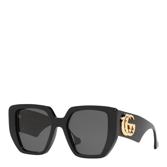 Gucci Women's Black/Grey Gucci Sunglasses 54mm