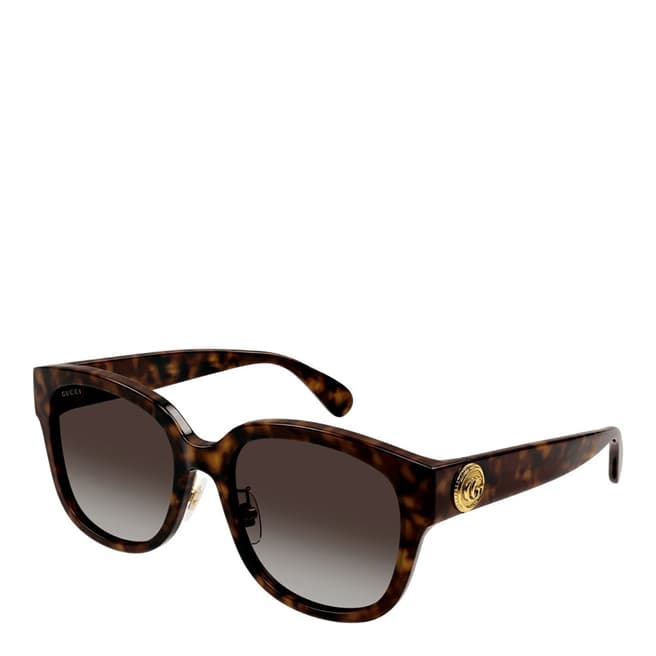 Gucci Women's Brown Gucci Sunglasses 55mm