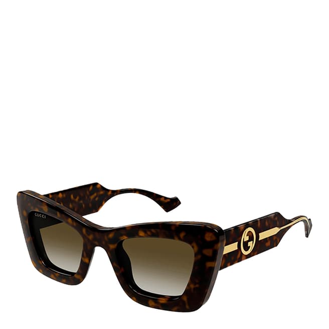 Gucci Women's Brown Gucci Sunglasses 49mm