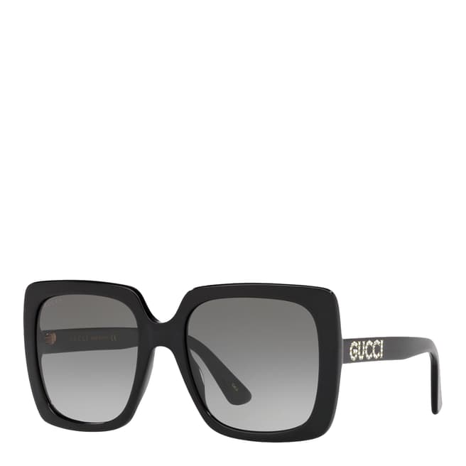 Gucci Women's Black/Grey Gucci Sunglasses 54mm