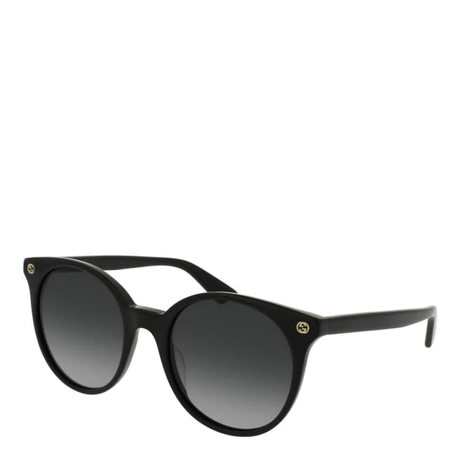 Gucci Women's Black/Grey Gucci Sunglasses 52mm