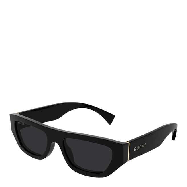 Gucci Men's Black/Grey Gucci Sunglasses 53mm