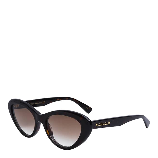 Gucci Women's Brown Gucci Sunglasses 54mm