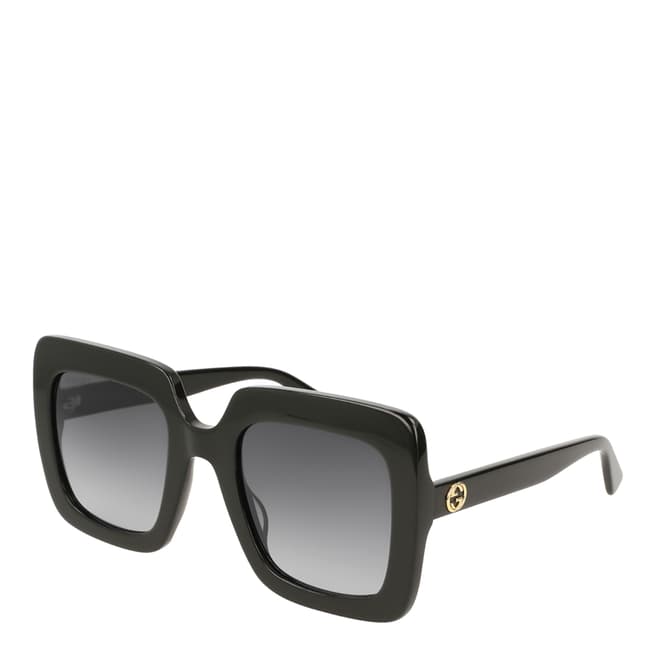 Gucci Women's Black/Grey Gucci Sunglasses 53mm