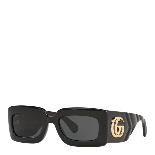 Gucci Women's Black/Grey Gucci Sunglasses 53mm