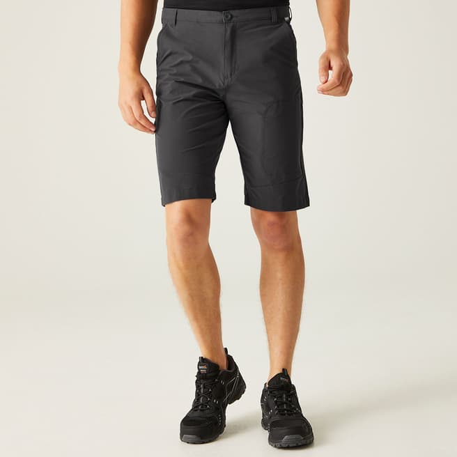 Regatta Charcoal Highton Long Walking Shorts