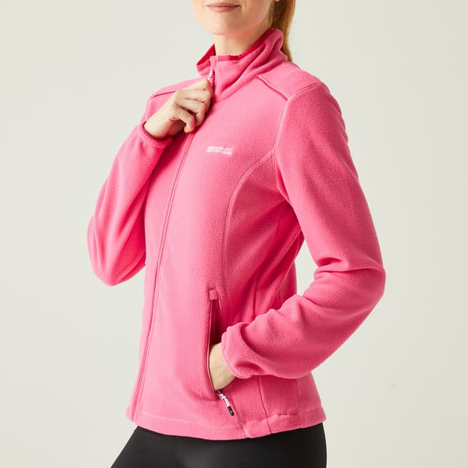 Regatta Pink Floreo Full Zip Fleece