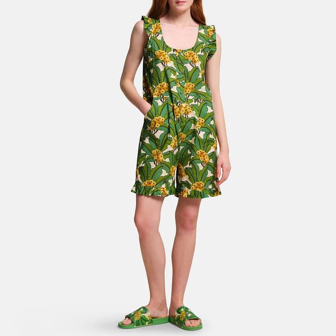 Regatta Green Orla Kiely Cotton Playsuit