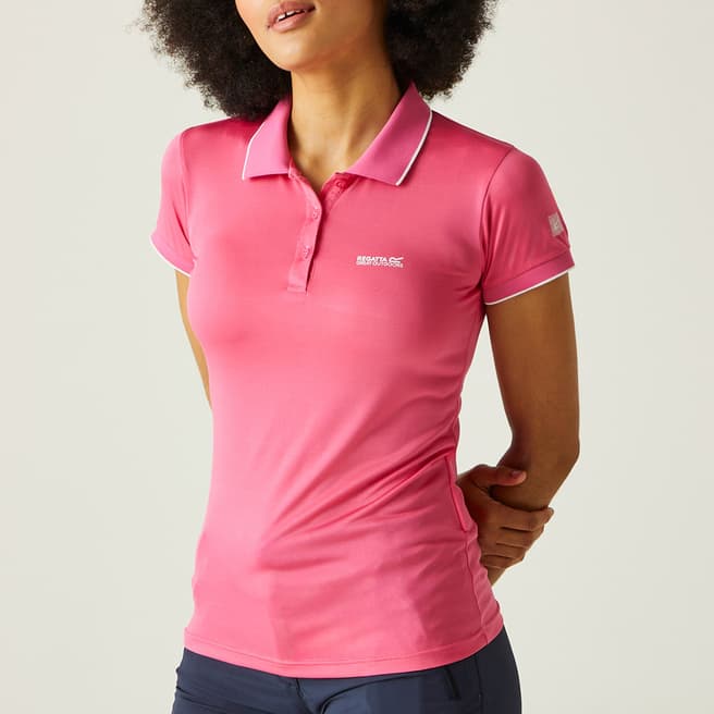 Regatta Pink Remex Active Polo Shirt