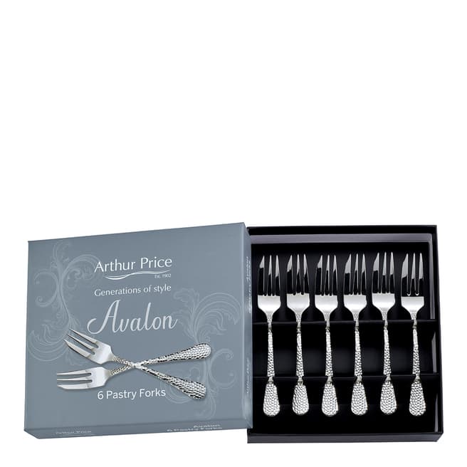 Arthur Price Set of 6 Avalon Pastry Forks