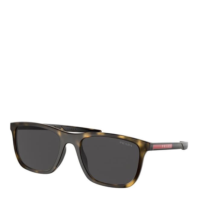 Prada Men's Prada Matte Havana Sunglasses 140mm