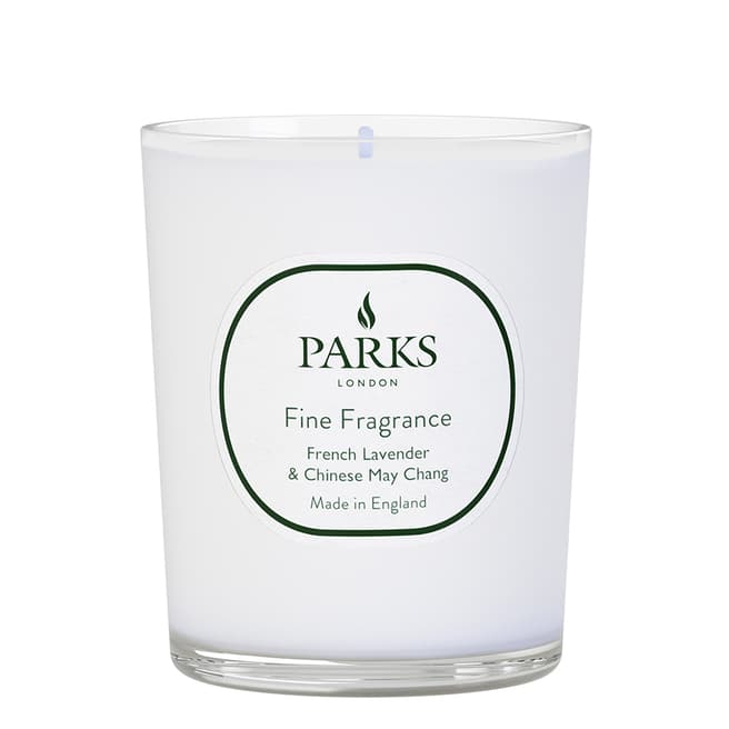 Parks London Fine Fragrace French Lavender & Chinese May Chang 1 Wick Candle 180g