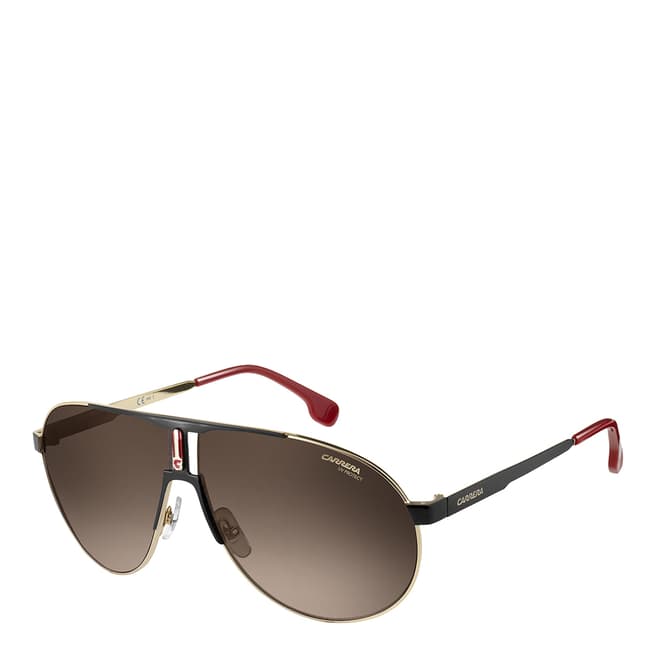 Carrera Black Square Sunglasses 66mm