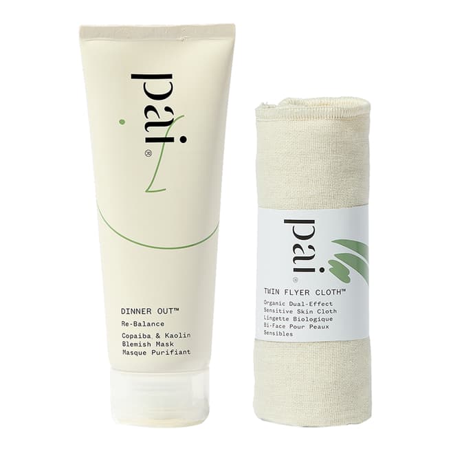 Pai Skincare Dinner Out Blemish Mask & Cloth 75ml