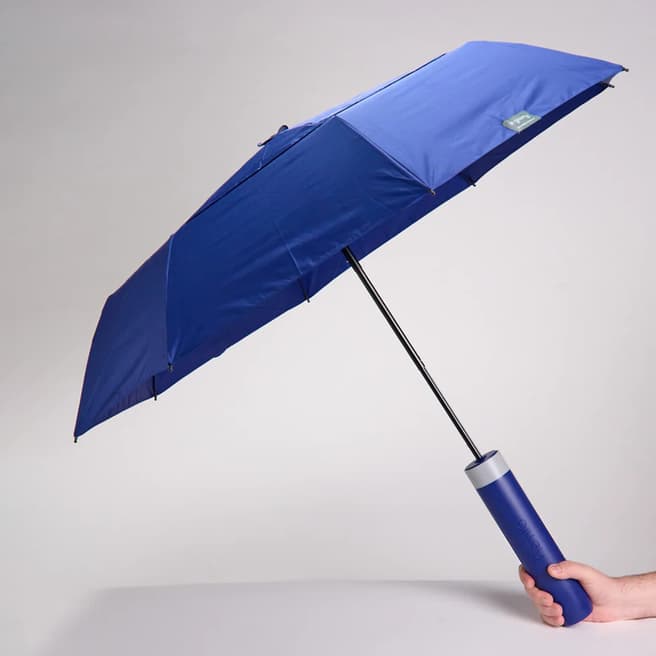 Gilley Royal Blue Gilley Umbrella with Grey Accent