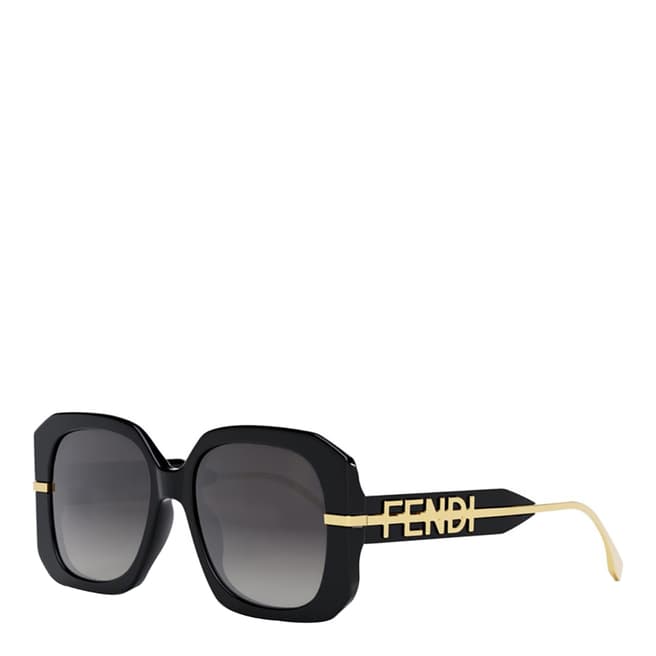 Fendi Women's Black Fendi Sunglasses 56mm