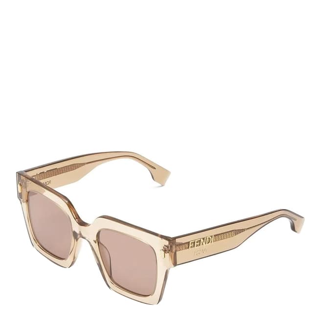 Fendi Women's Pink Fendi Sunglasses 50mm