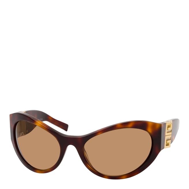 Givenchy Women's Brown Givenchy Sunglasses 63mm