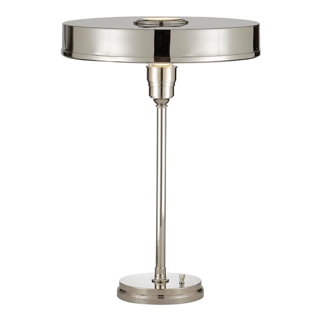 Thomas O'Brien for Visual Comfort & Co. Carlo Table Lamp in Polished Nickel