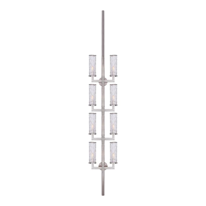 Kelly Wearstler for Visual Comfort & Co. Liaison Statement Sconce in Polished Nickel