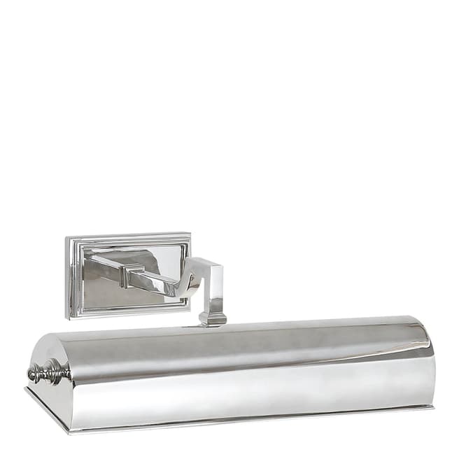 Alexa Hampton for Visual Comfort & Co. Dean 12" Picture Light in Polished Nickel