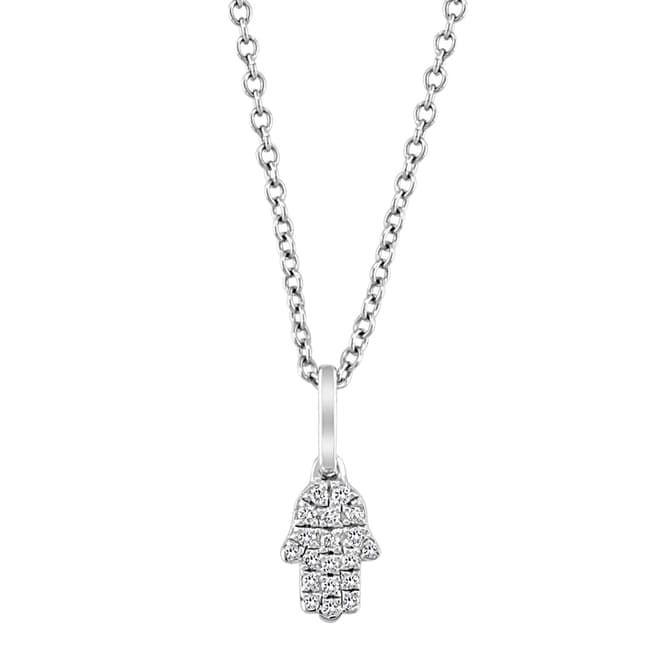 Effy Silver Diamond Pendant
