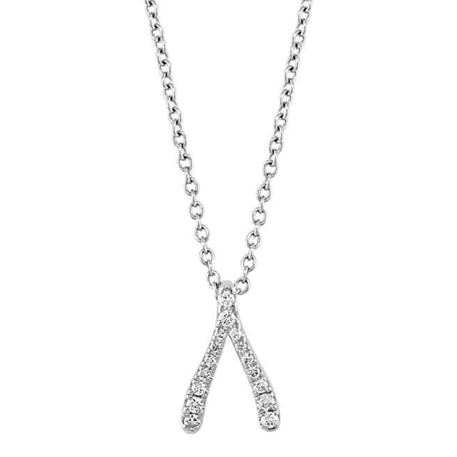 Effy Silver Diamond Pendant