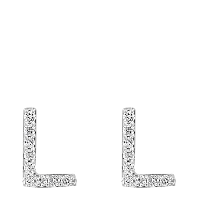 Effy Silver Diamond Earrings