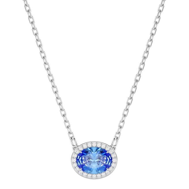 SWAROVSKI Silver/ Blue Una Necklace