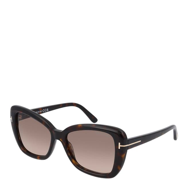 Tom Ford Women's Brown Tom Ford Maeve Sunglasses 55mm