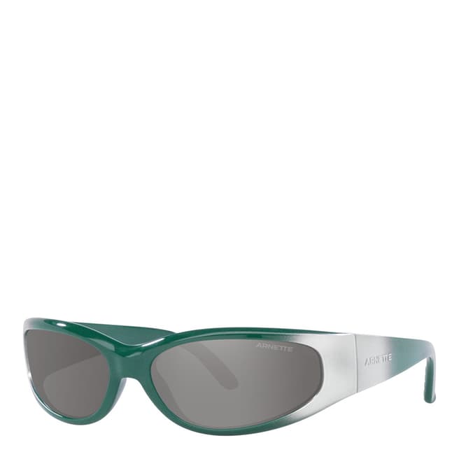 Arnette Green Grad Metal Silver Catfish Sunglasses