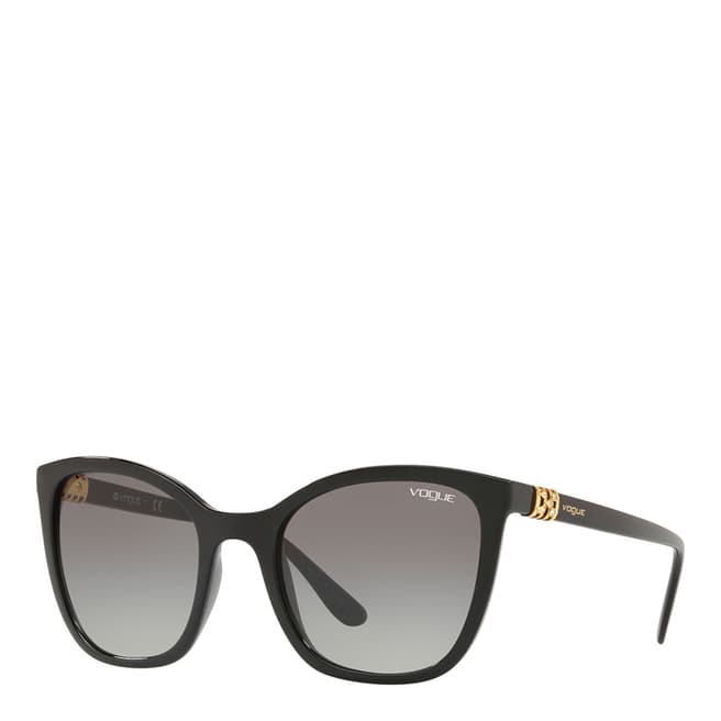 Vogue Black Square Sunglasses