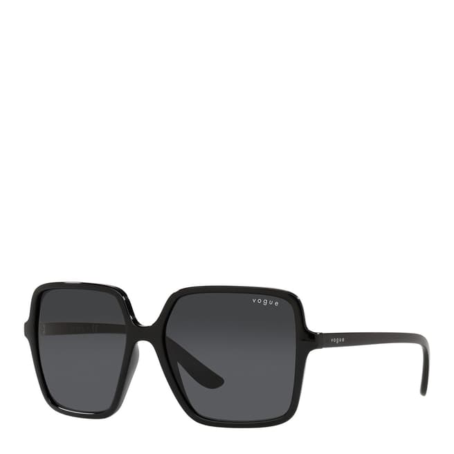 Vogue Black Square Sunglasses