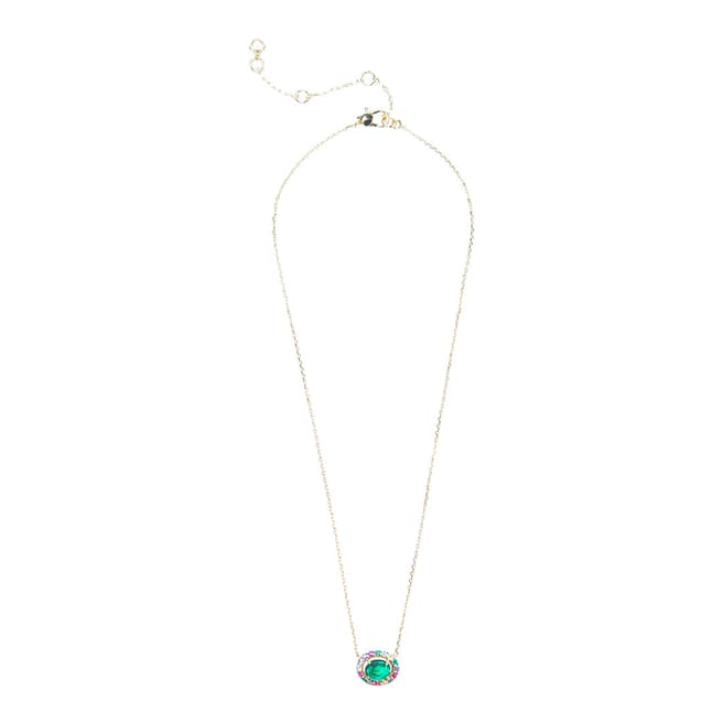 Kate Spade Green Victoria Mini Pendant