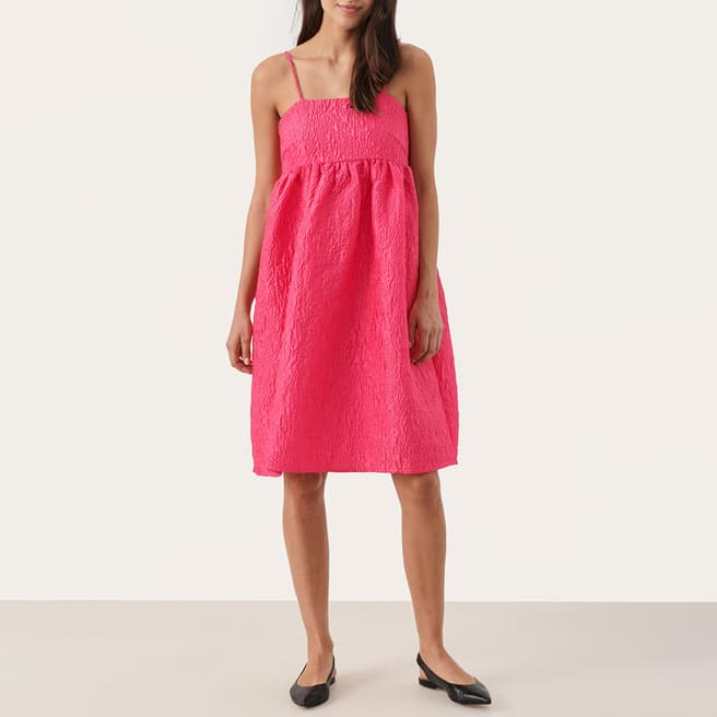 Part Two Pink Delanie Midi Dress