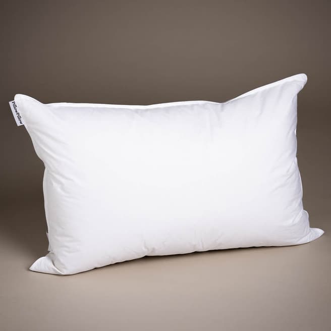 PillowPillow White Duck Down & Feather Pillow, Soft