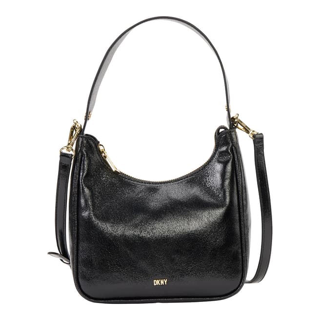 DKNY Black Gold Alexa Demi Crossbody Bag