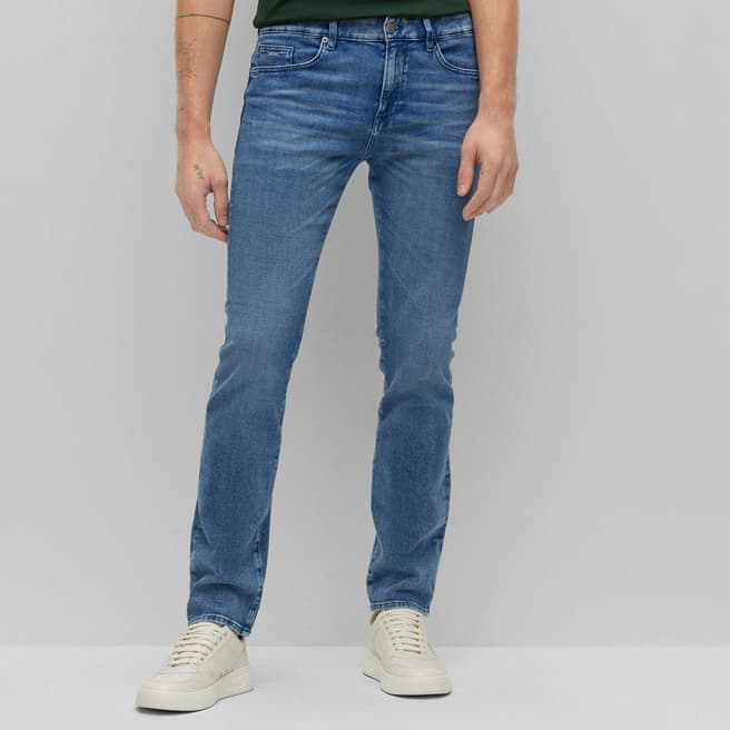 BOSS Blue Delaware Slim Stretch Jeans