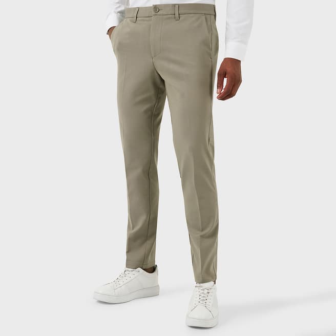 BOSS Sand Slim Fit Stretch Trousers