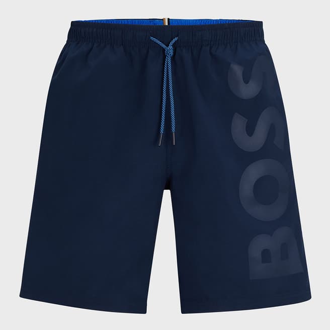 BOSS Navy Orca Swimming Trunks