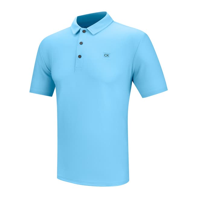 Calvin Klein Golf Blue Calvin Klein Technical Polo