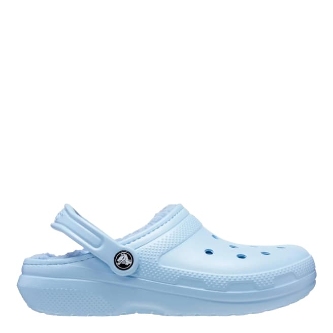 Crocs Unisex Blue Fur Lined Clog