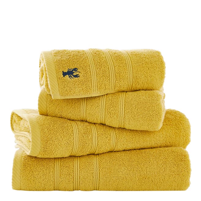 The Lyndon Company Kaleidoscope Bath Towel, Ochre